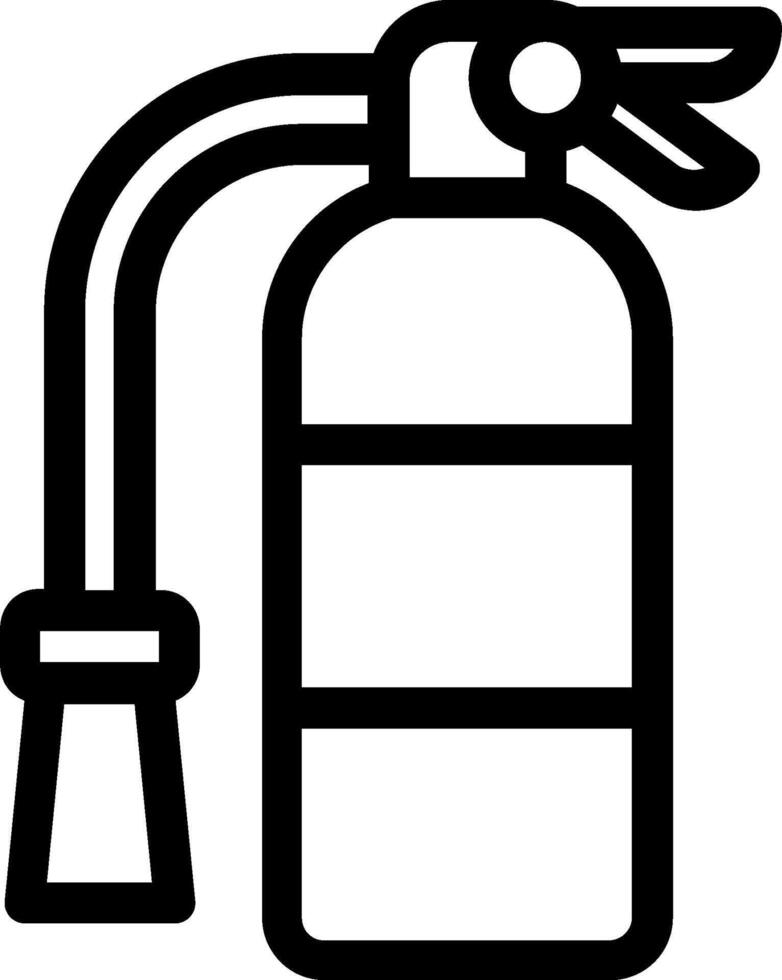 Fire extinguisher icon illustration vector