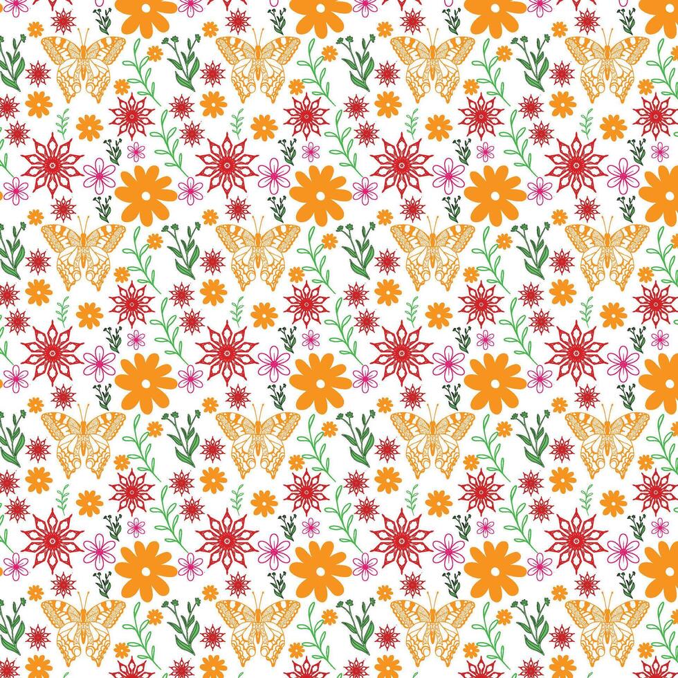 floral ,patterns , vector