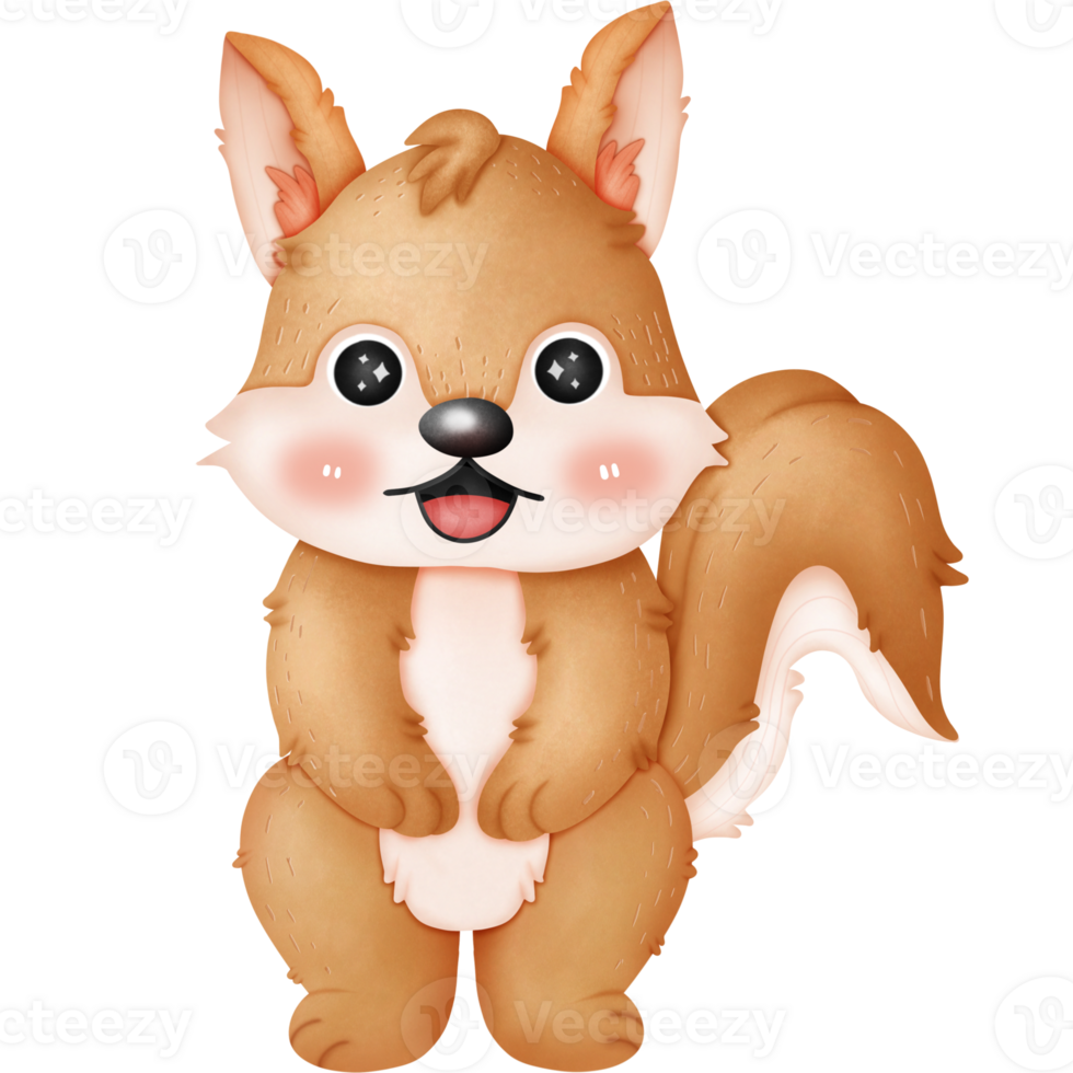 squirrel with smile png