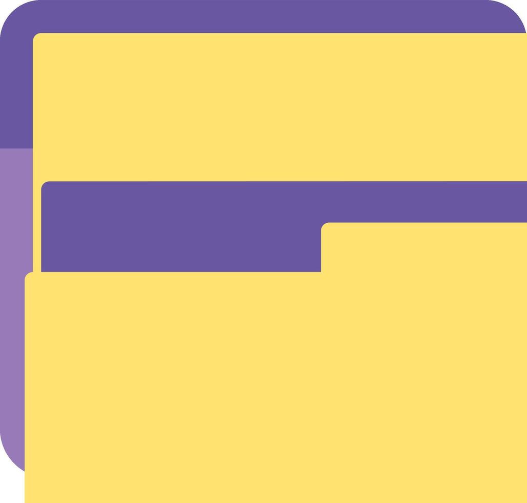 File folder icon vector