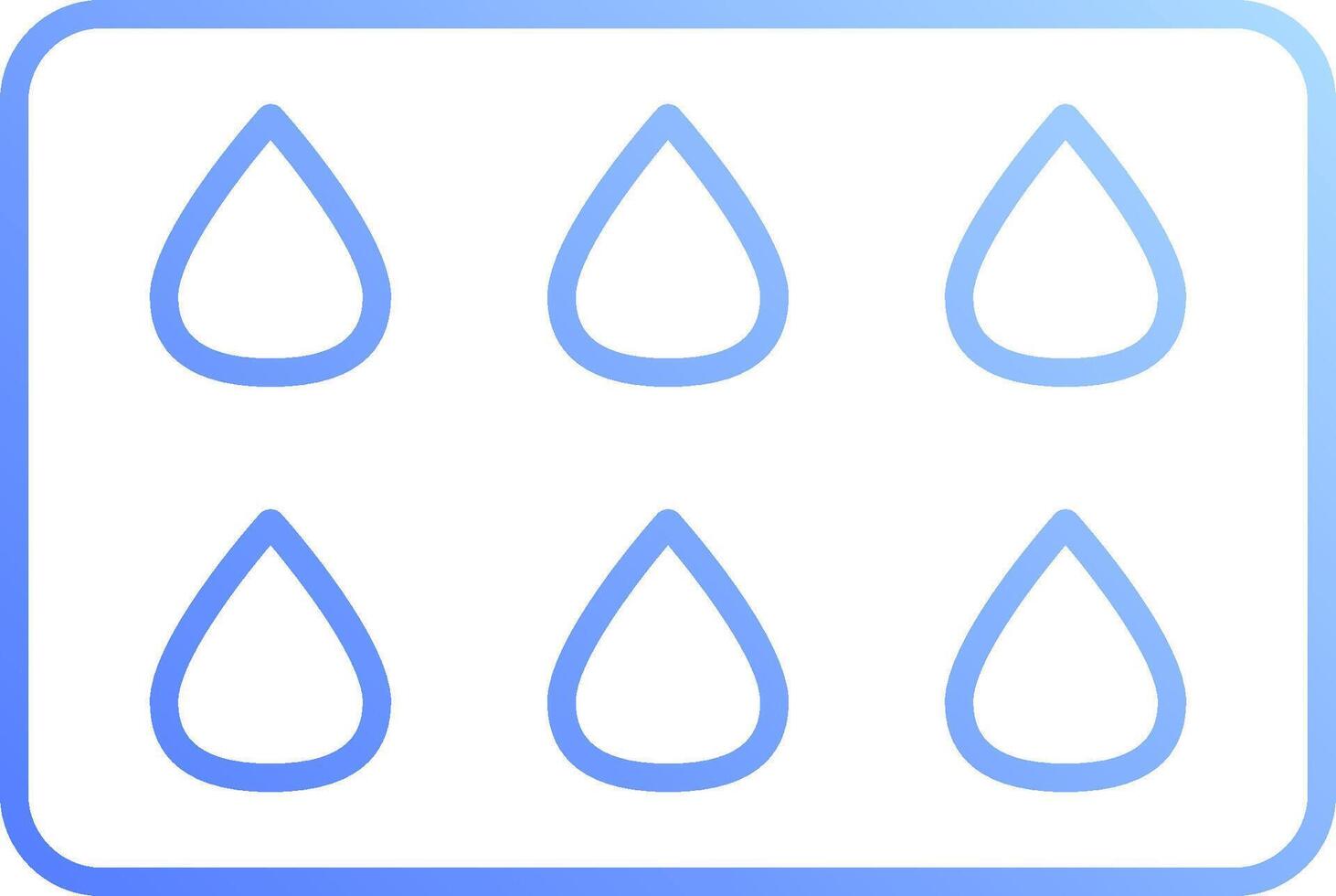 Water drops icon icon vector