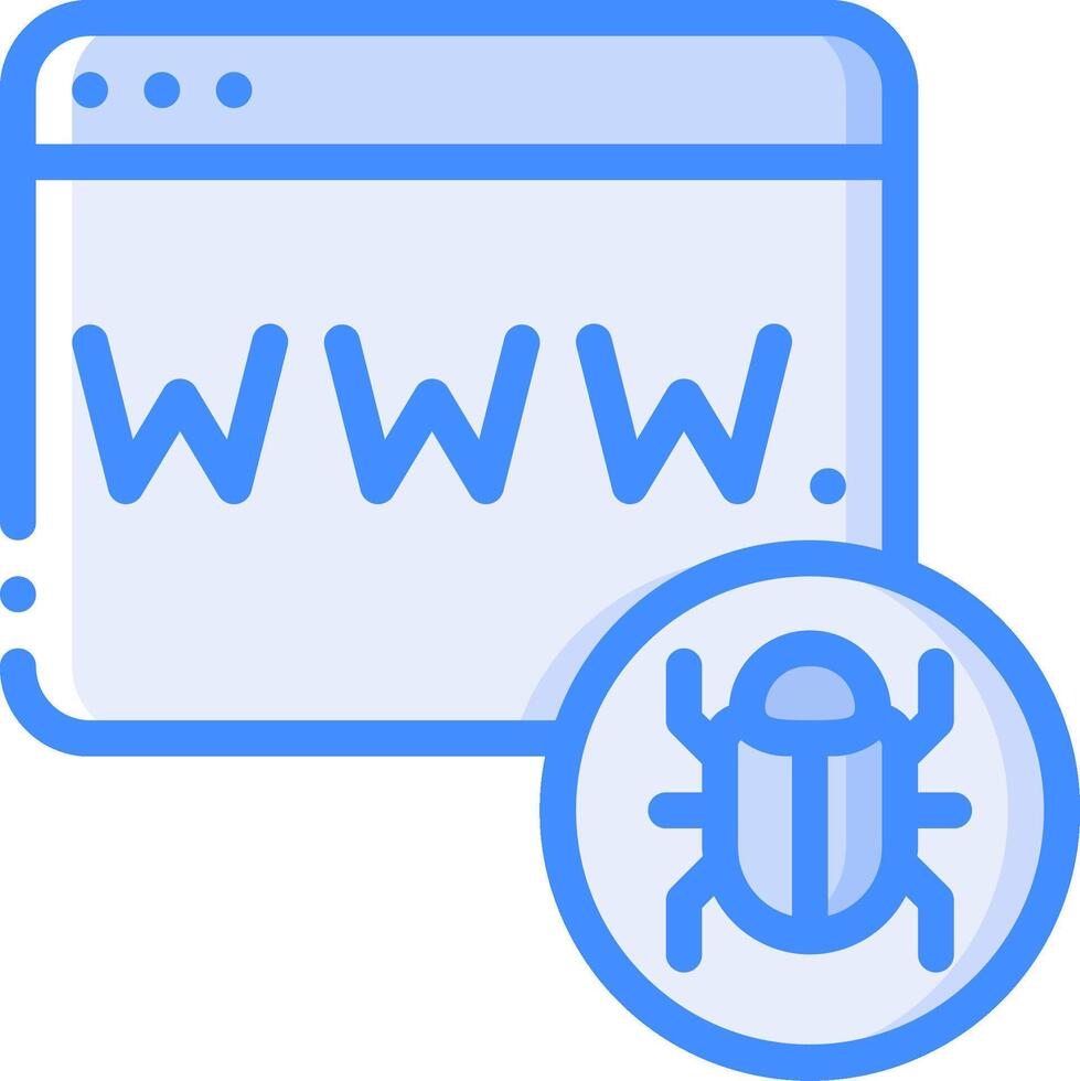 How to remove a web browser bug vector
