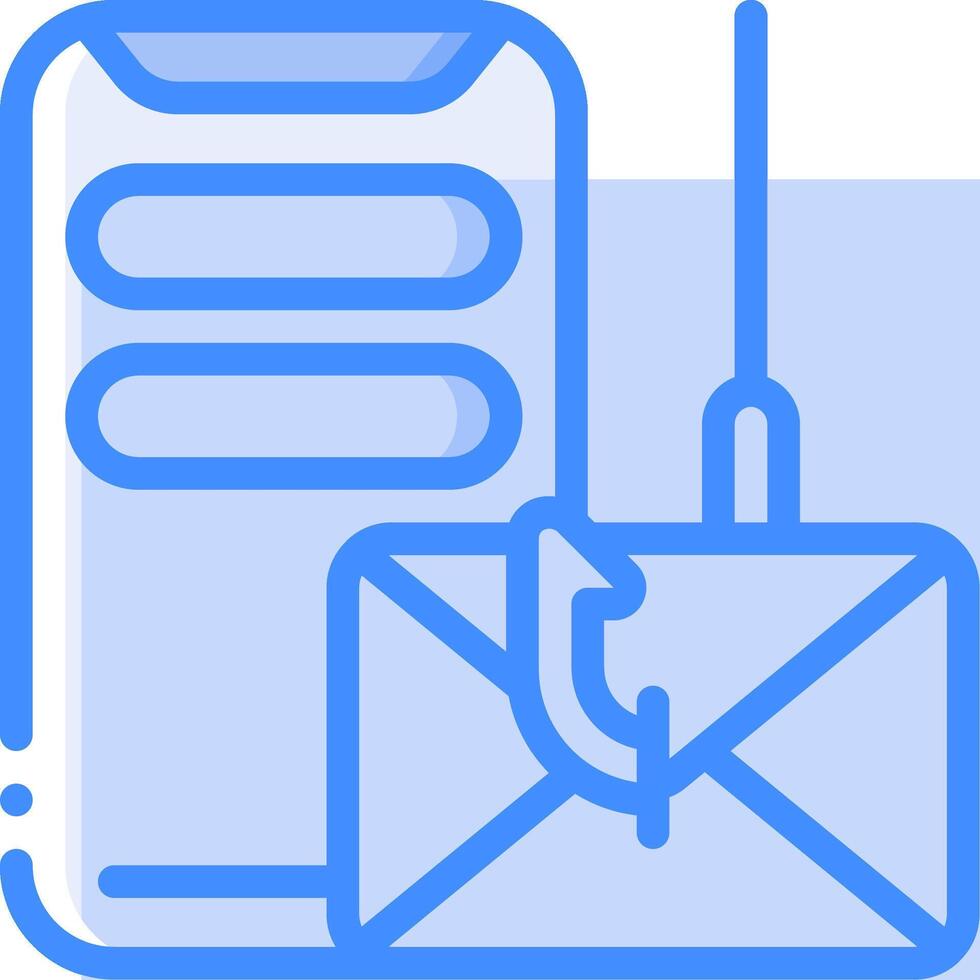 Email and mobile phone icon vector
