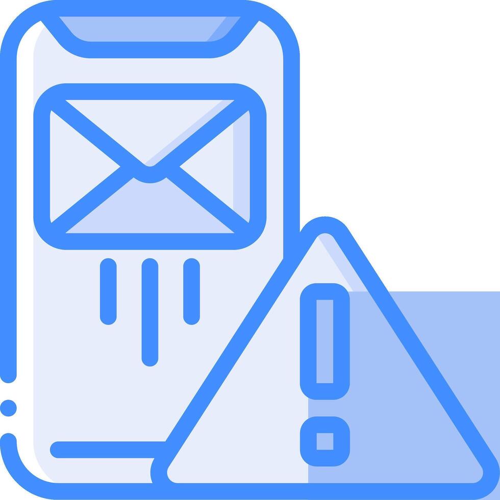 Email notification icon vector