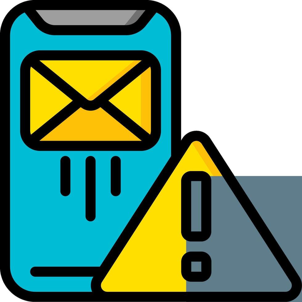 Mobile phone icon vector