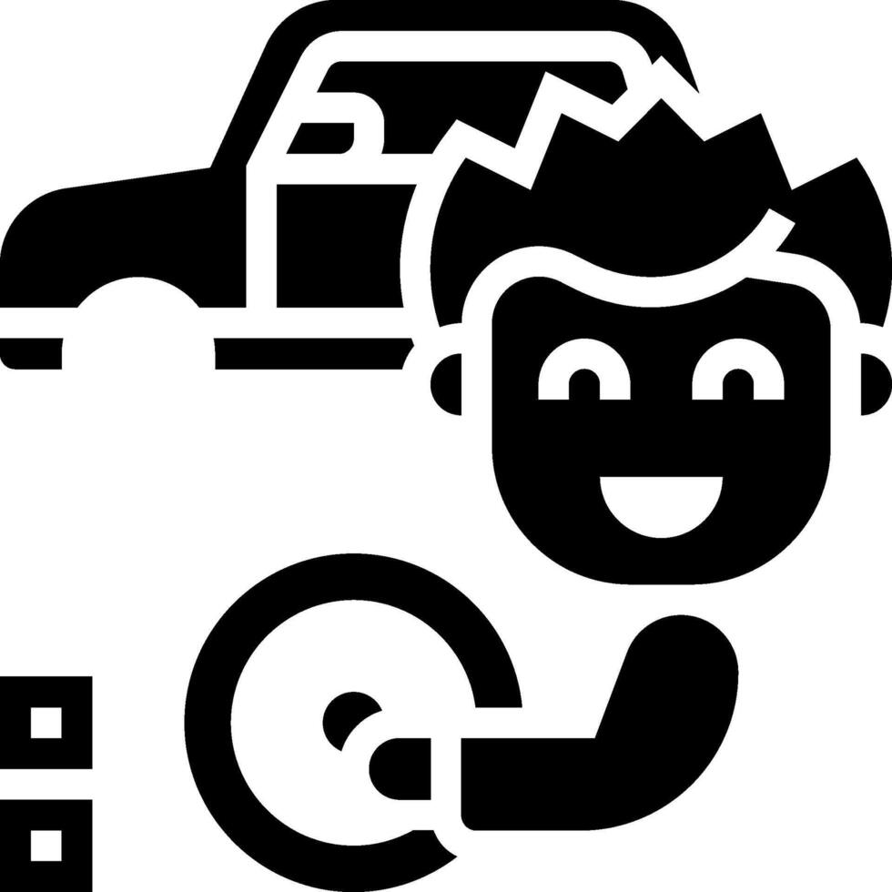 Car insurance icon vector