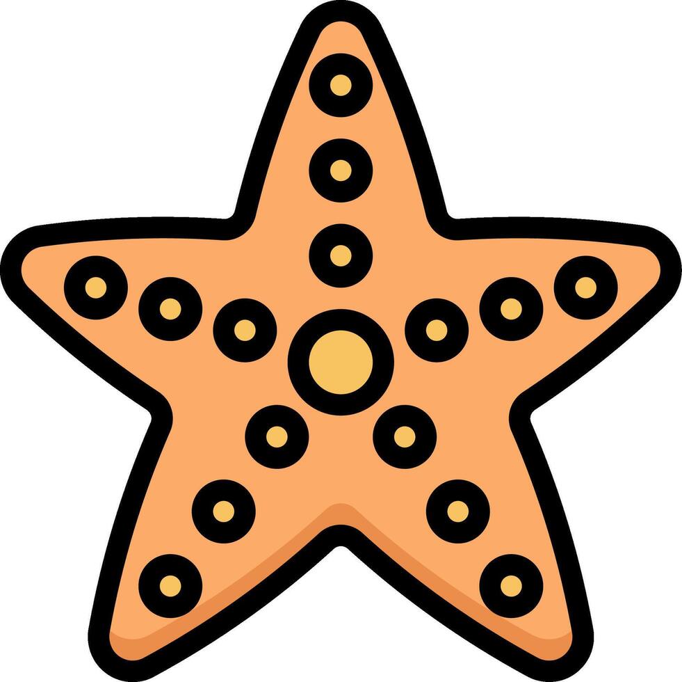 Starfish clipart image vector