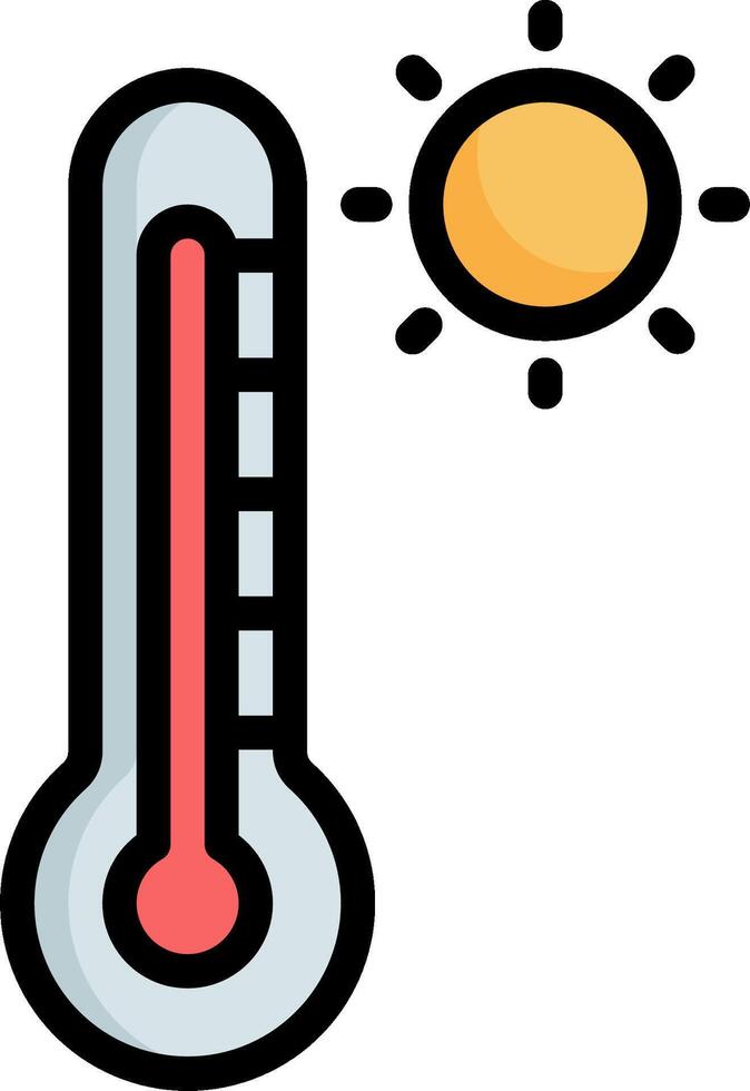 Thermometer clip art illustration vector