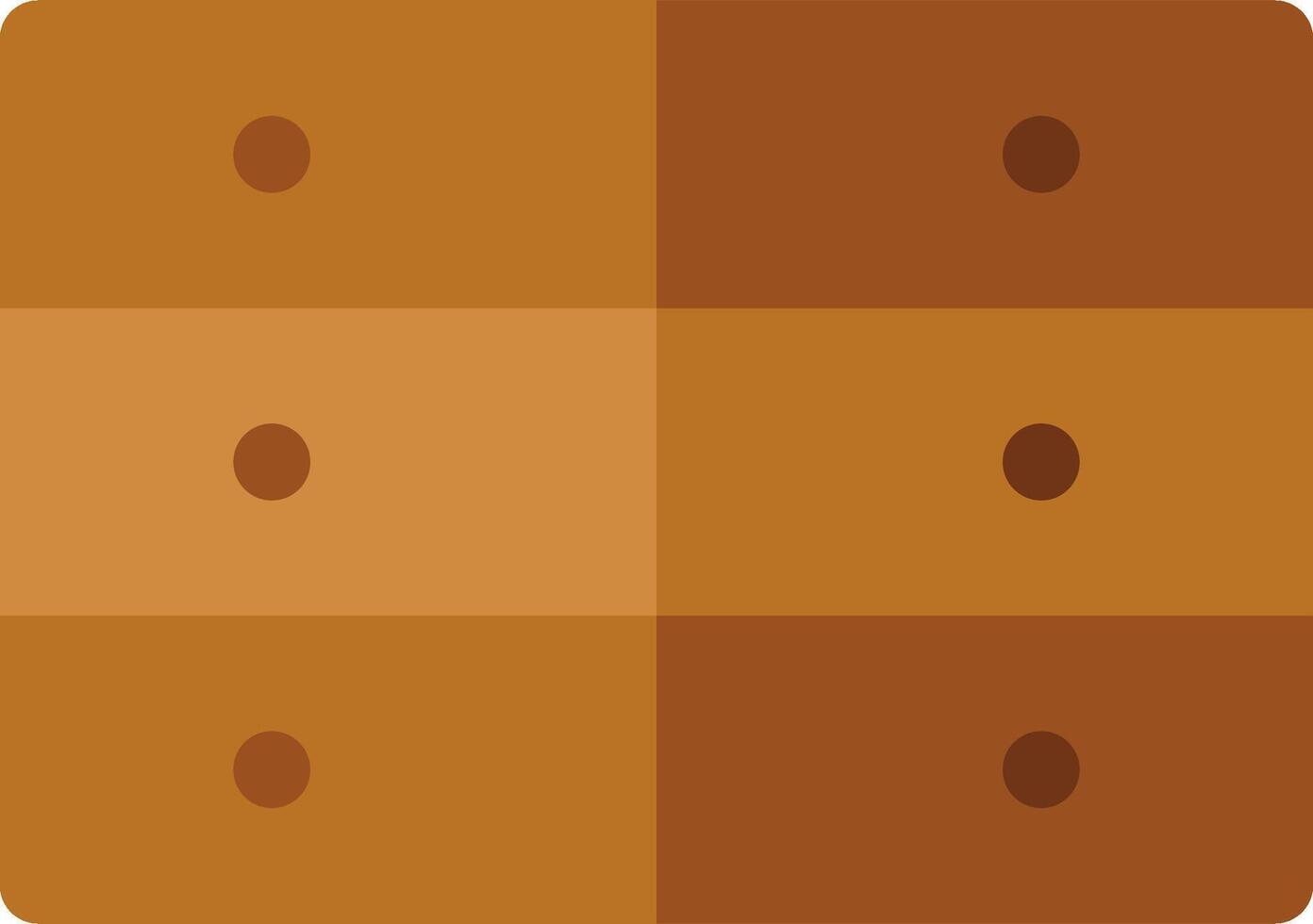 A square of brown and white squares vector