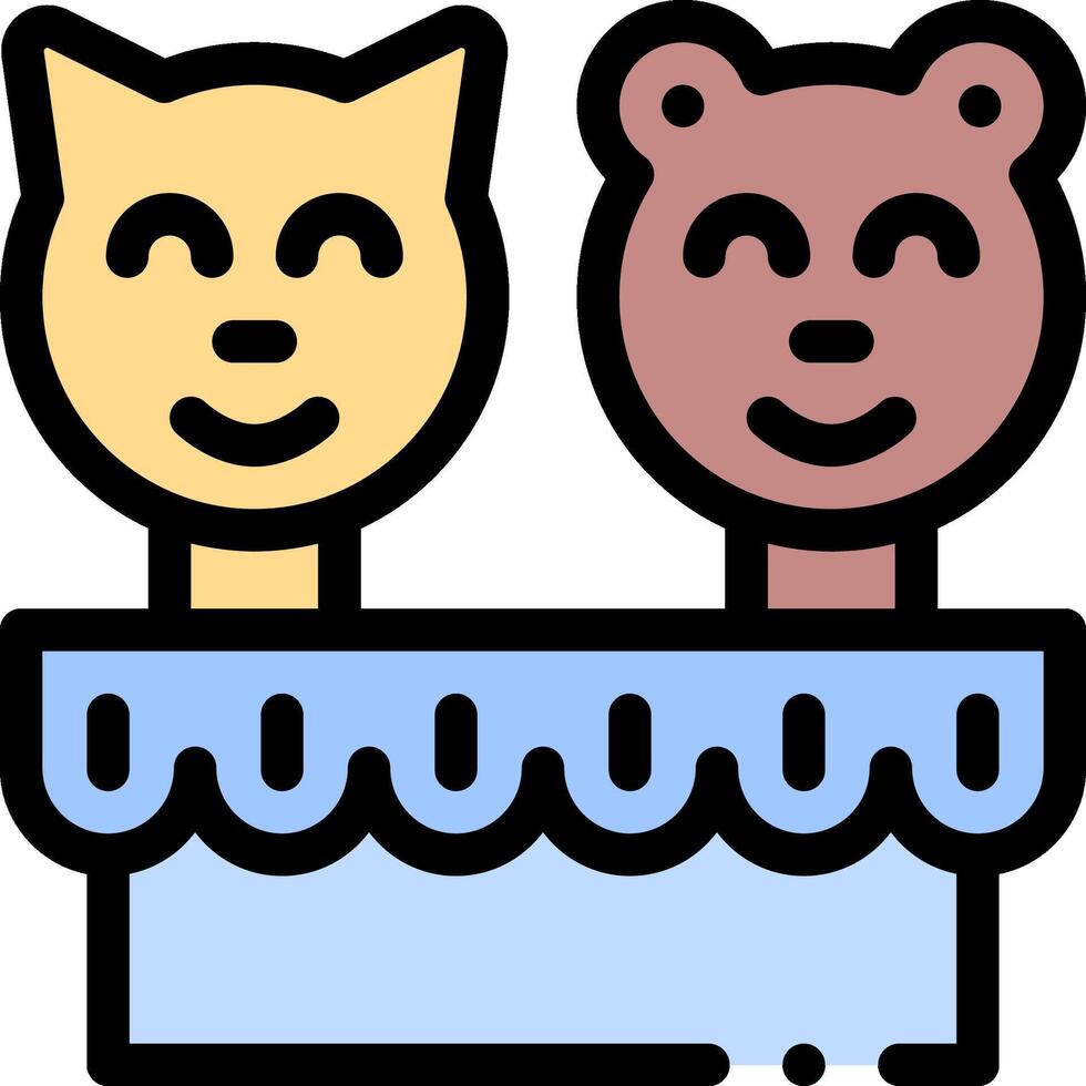 Two cats and a bear sitting in a bathtub vector