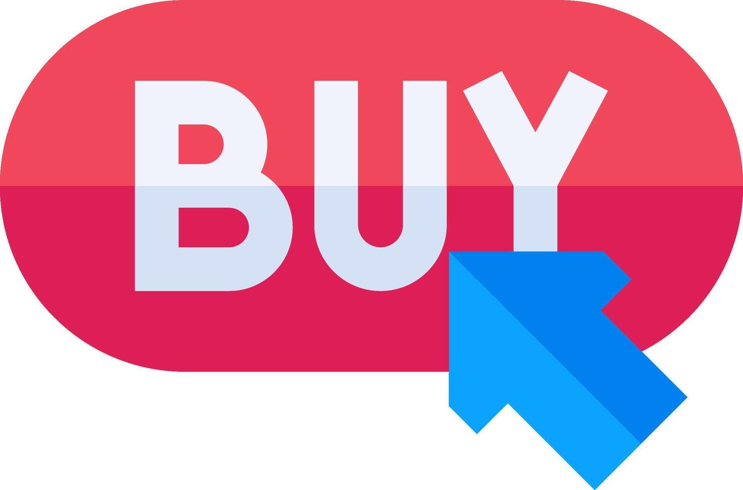 Buy button icon vector