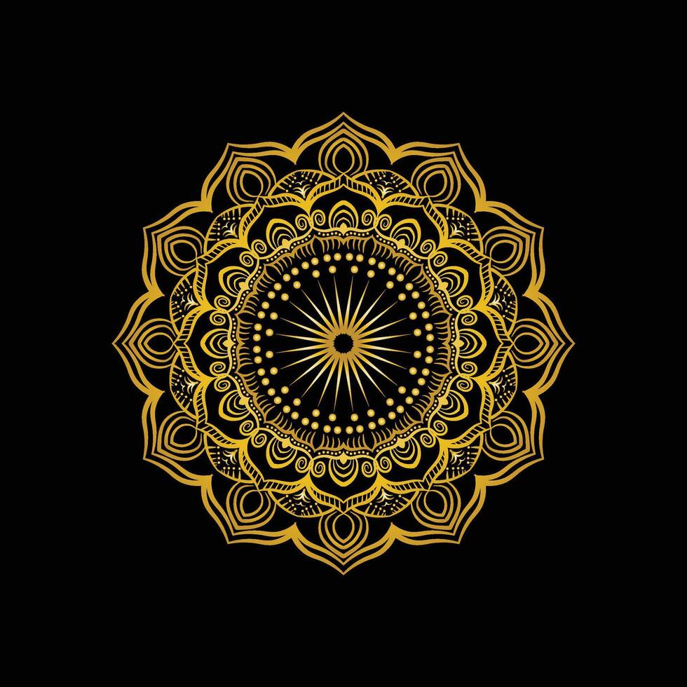 Modern luxury mandala design.. vector