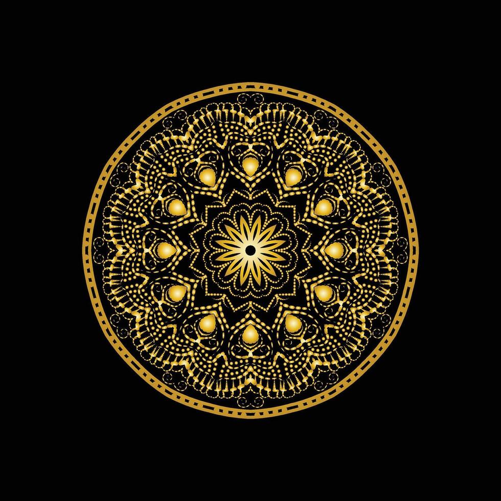 Creative modern luxury mandala template vector
