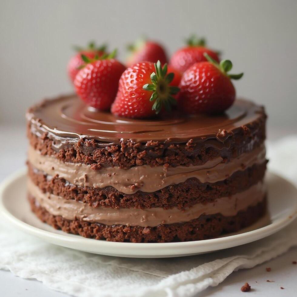 cocoa gourmet chocolate cakes photo