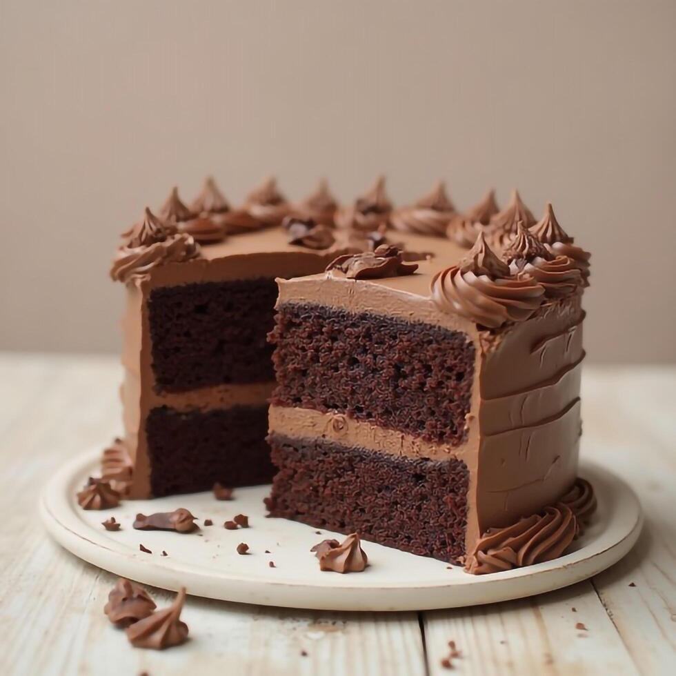 cocoa gourmet chocolate cakes photo