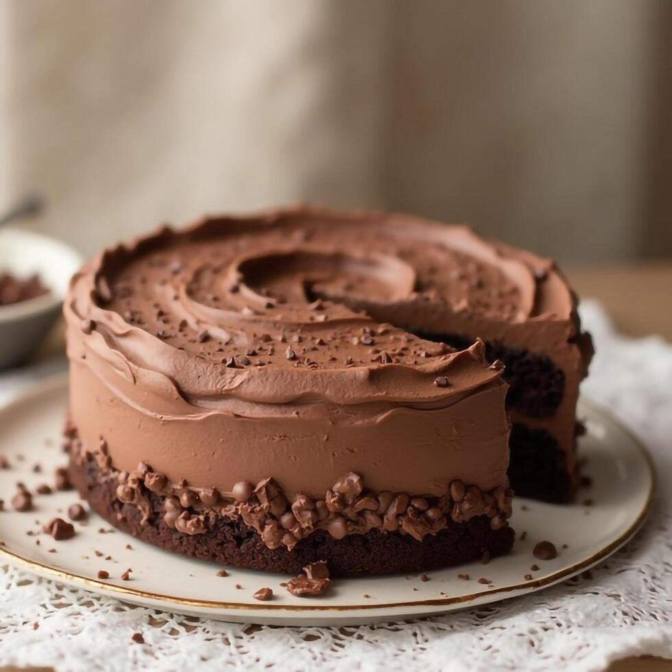 cocoa gourmet chocolate cakes photo