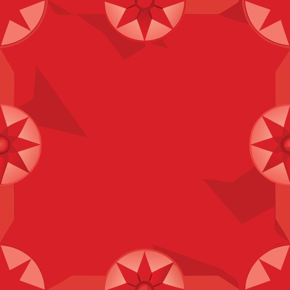 Red Paper Background Seamless Pattern Illustration vector