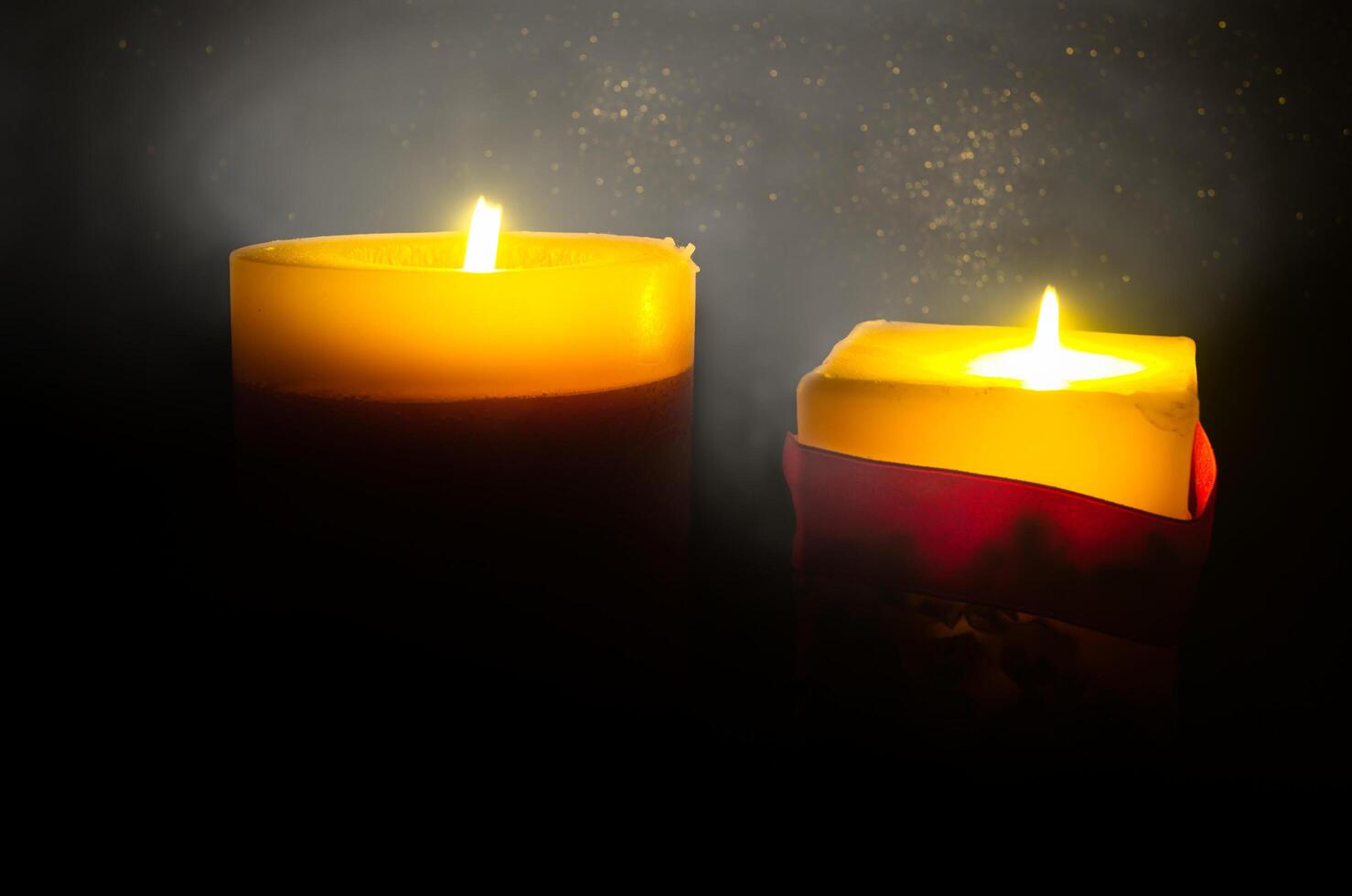 candle, burning, light, mood, background, artistic, colors, boke photo