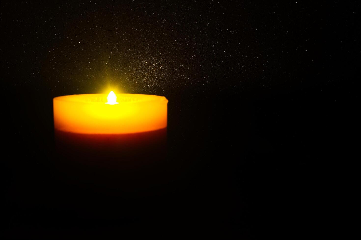 candle, burning, light, mood, background, artistic, colors, boke photo