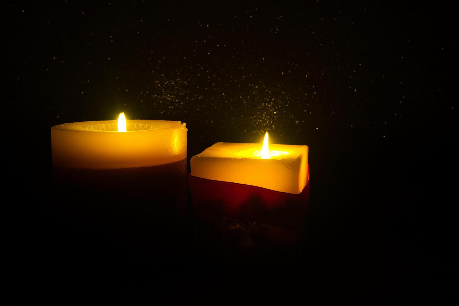 candle, burning, light, mood, background, artistic, colors, boke photo
