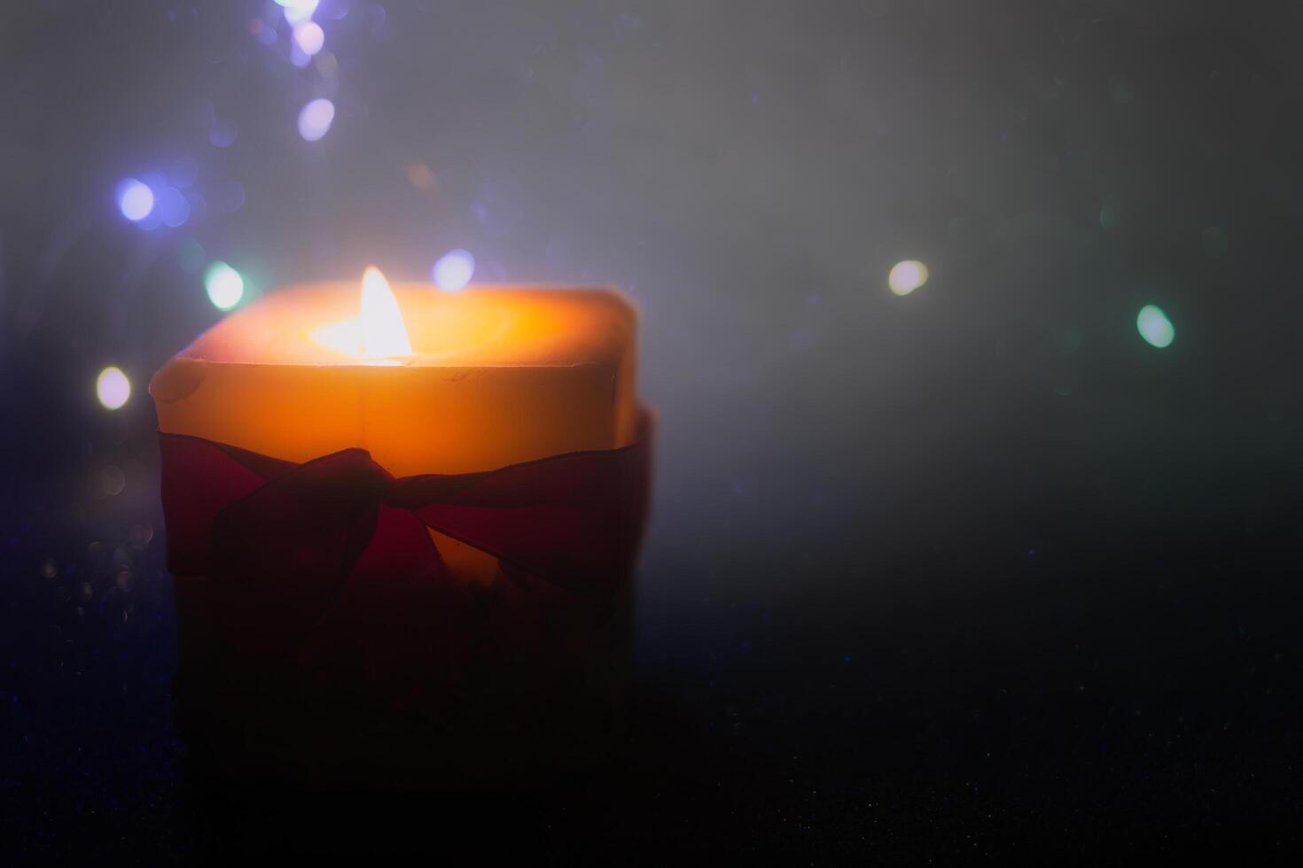 candle, burning, light, mood, background, artistic, colors, boke photo