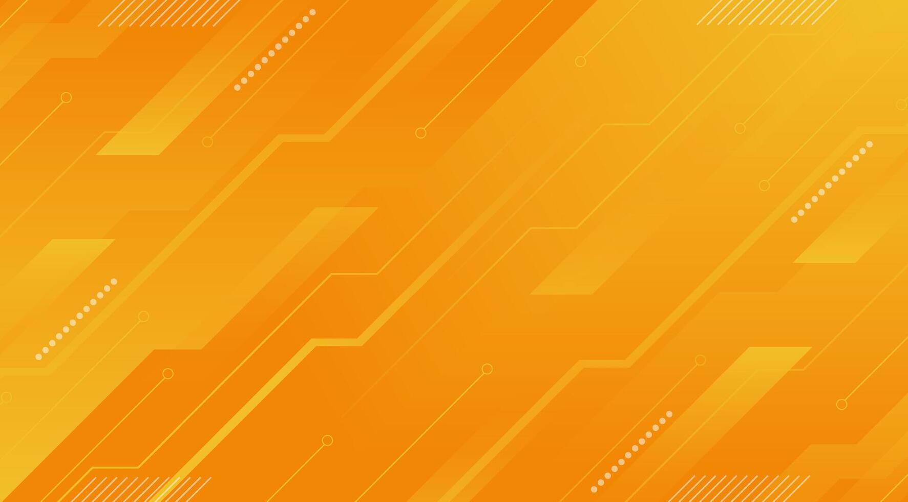 Orange Abstract Technology Futuristic Background. Modern abstract gradient background for poster template vector