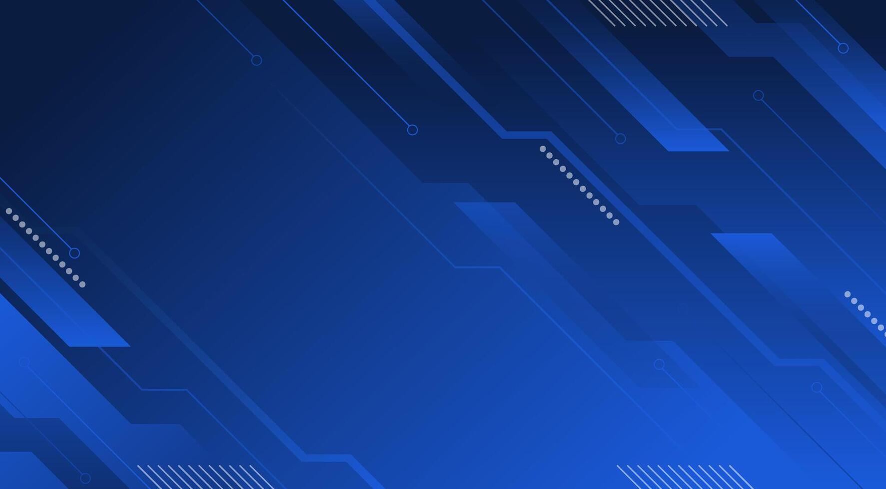 Blue Abstract Technology Futuristic Background. Modern abstract gradient background for poster template in landing page flyer brochure web background vector
