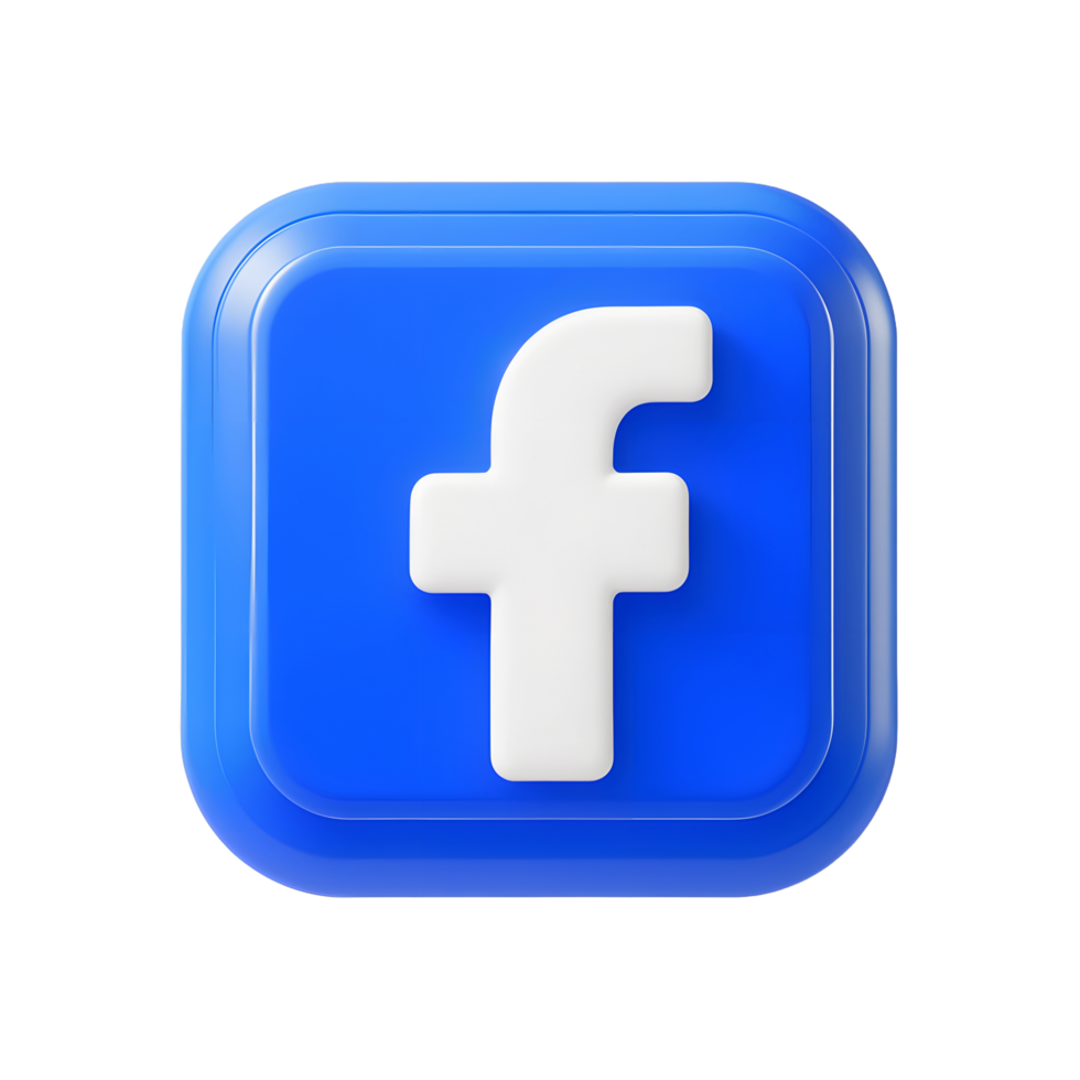 Facebook icon - blue png