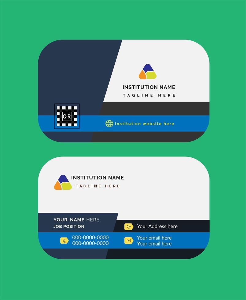 Visiting Card Design vector