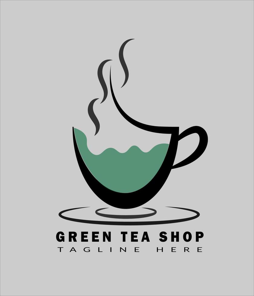New Tea Shop Logo vector