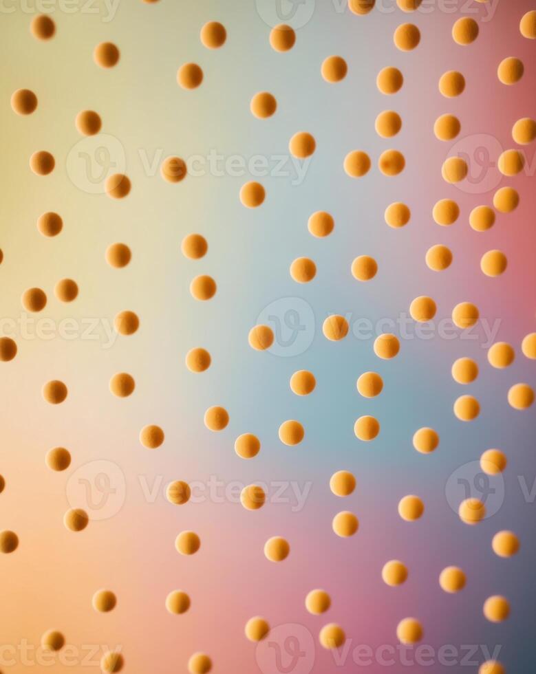 A close up of a bunch of orange balls on a colorful background photo