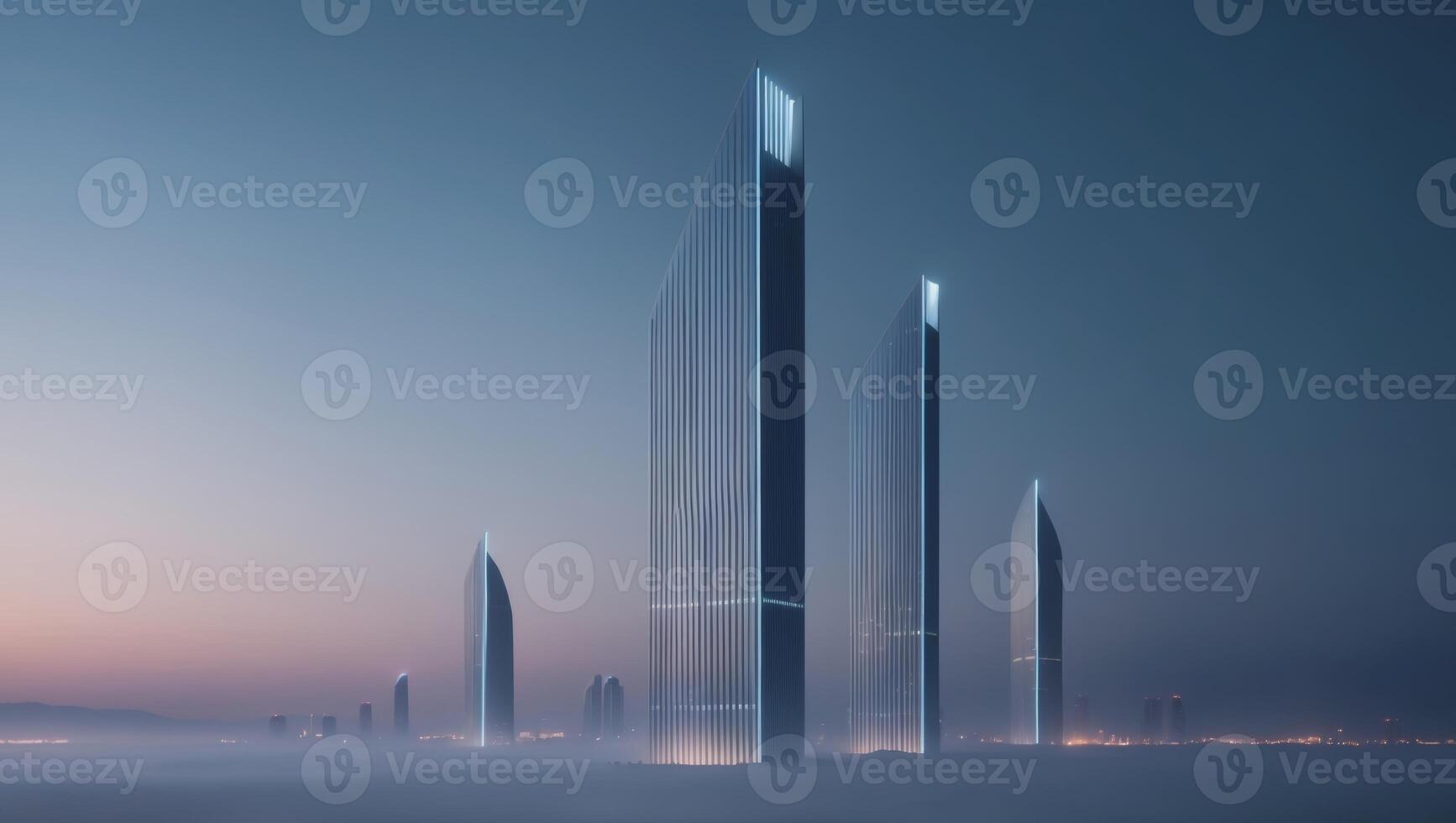 The tallest buildings in the world photo