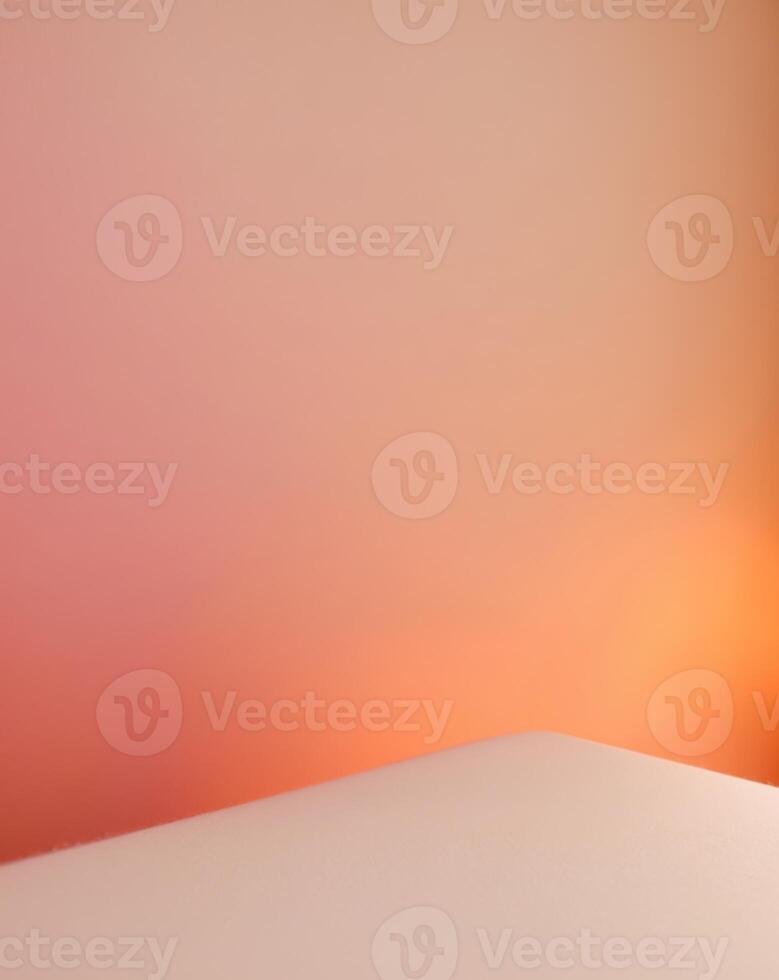 A white bed with a lamp on top of it photo