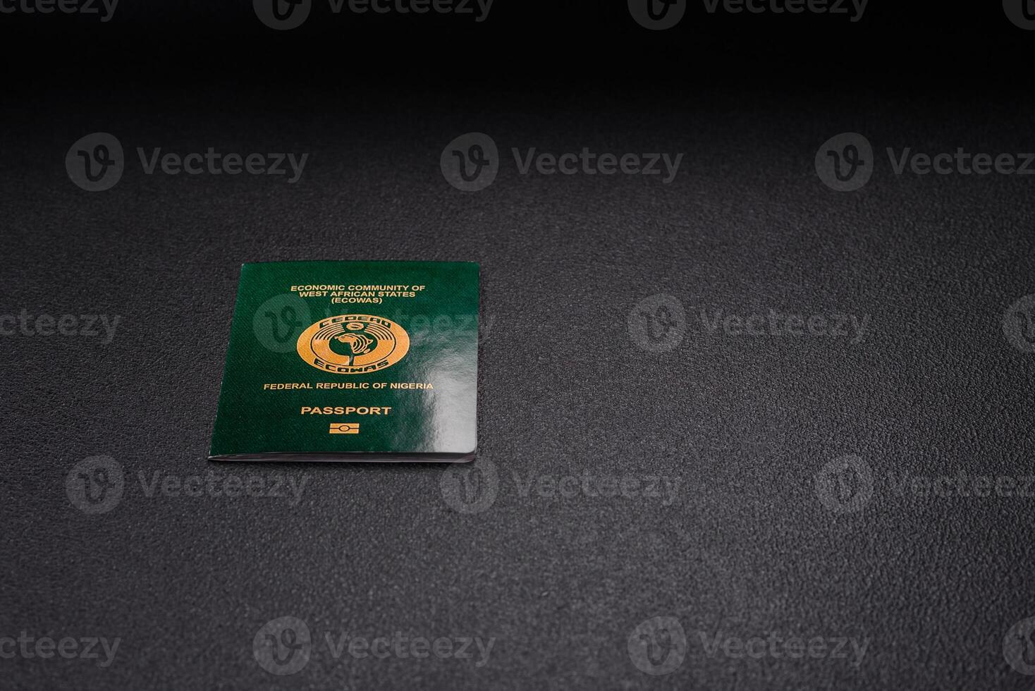 International passport of a citizen Nigeria photo