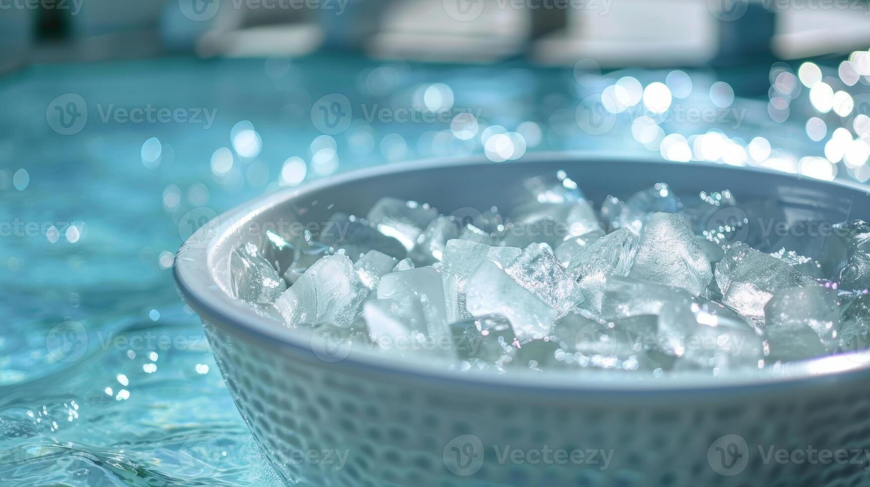 Ice baths are a popular way to boost the immune system and improve overall health and wellbeing photo