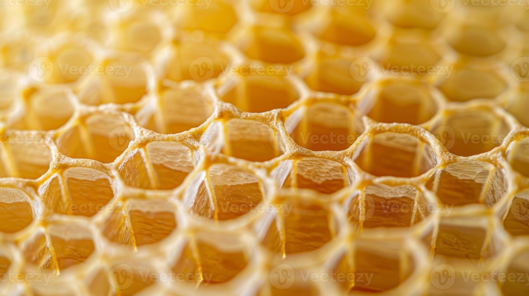 A detailed image shows the fine honeycomb pattern of a beeswax wrap giving a sense of depth and dimension to the material and making it a visually appealing option for food storage photo