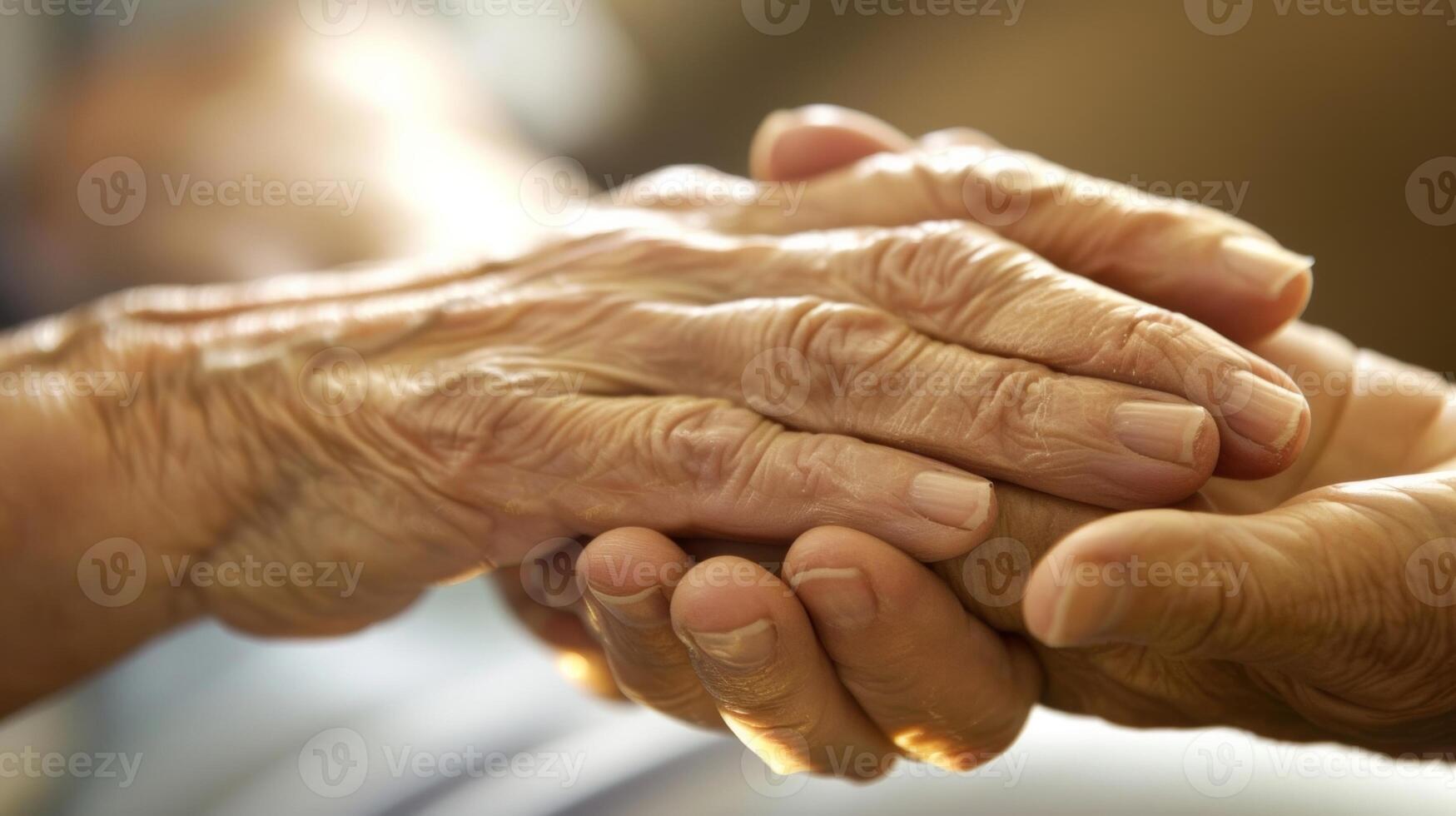 A person receiving a cold massage on their hands promoting circulation and reducing inflammation in their joints photo