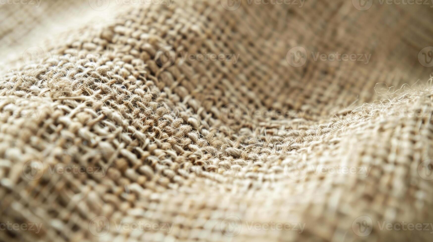 The rough rugged texture of handwoven hemp fibers gives the fabric a raw and natural feel perfect for rustic home decor photo