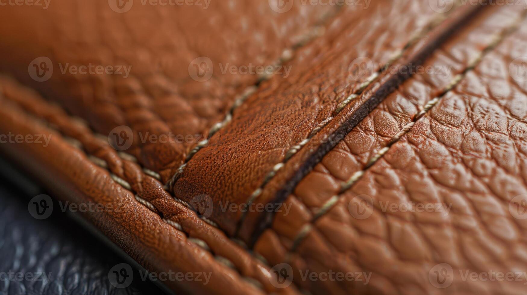 A highquality leather phone case is displayed in this image showing off the smooth and luxurious texture of the material. The stitching is done with finesse and adds a touch of photo