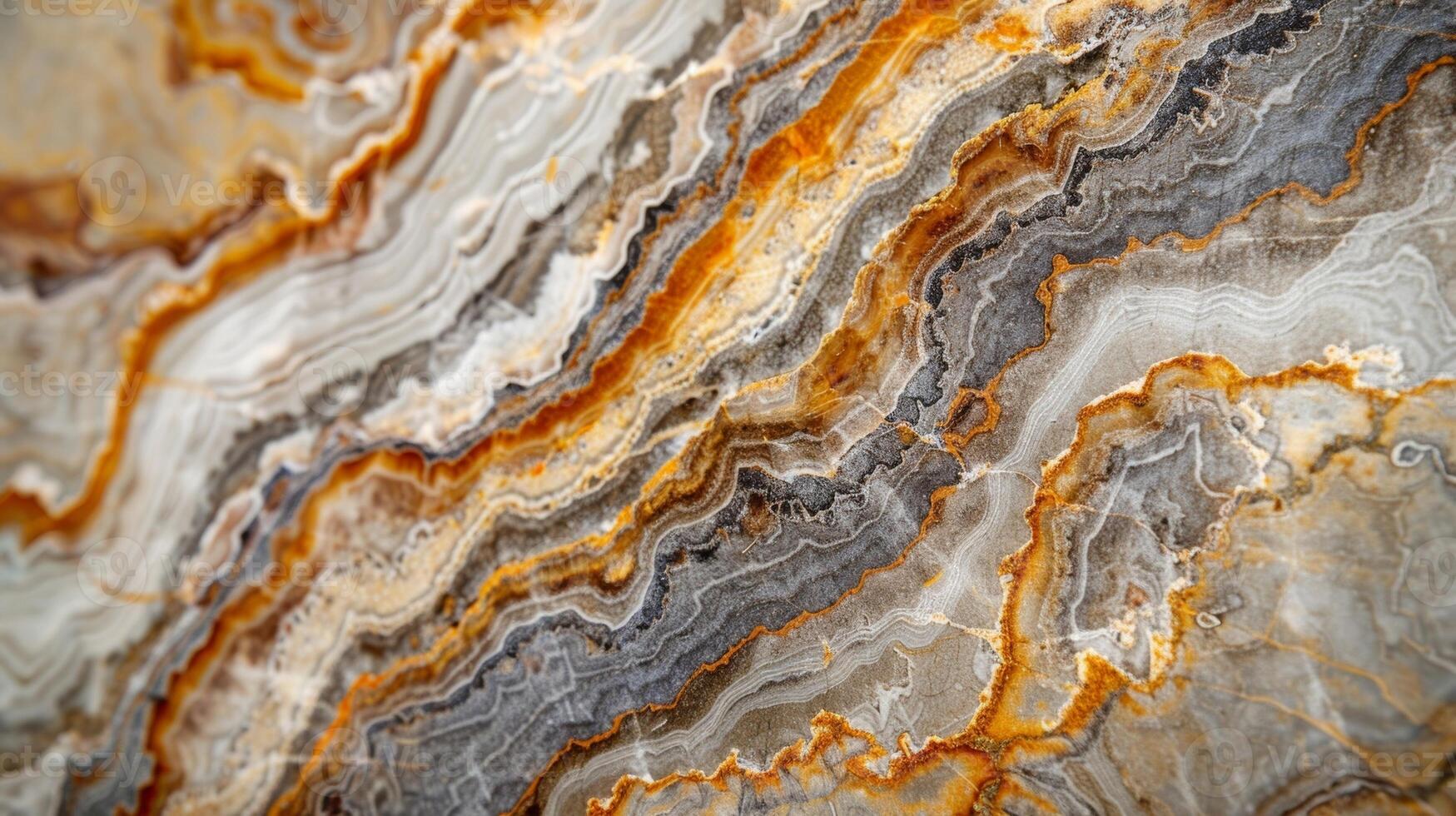 The intricate patterns of this natural stone countertop are brought to the forefront in this closeup revealing the delicate s of color that make each piece so distinct and alluring photo