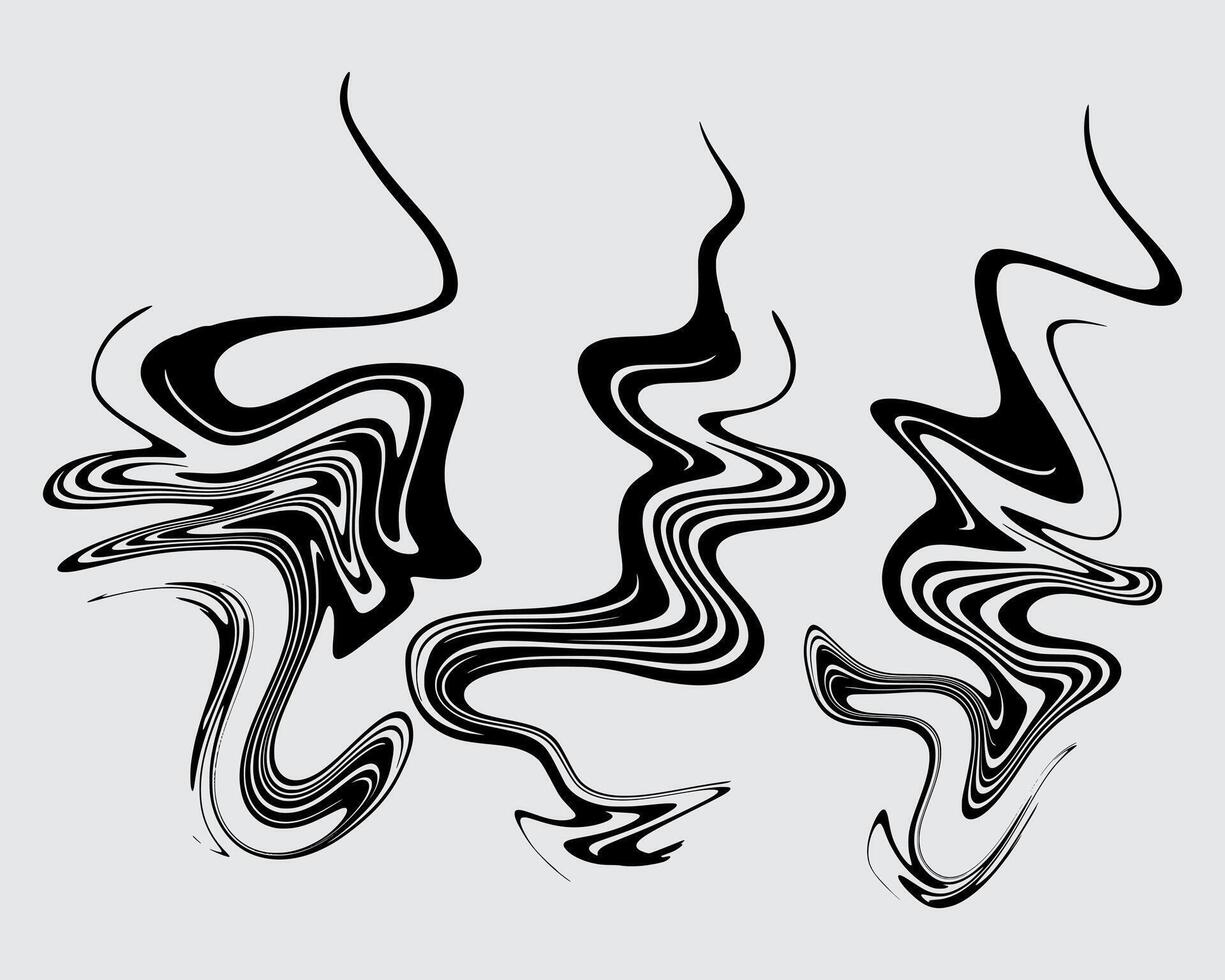 Smoke cloud clip art element illustration ink tattoo t shirt design sticker isolated vector