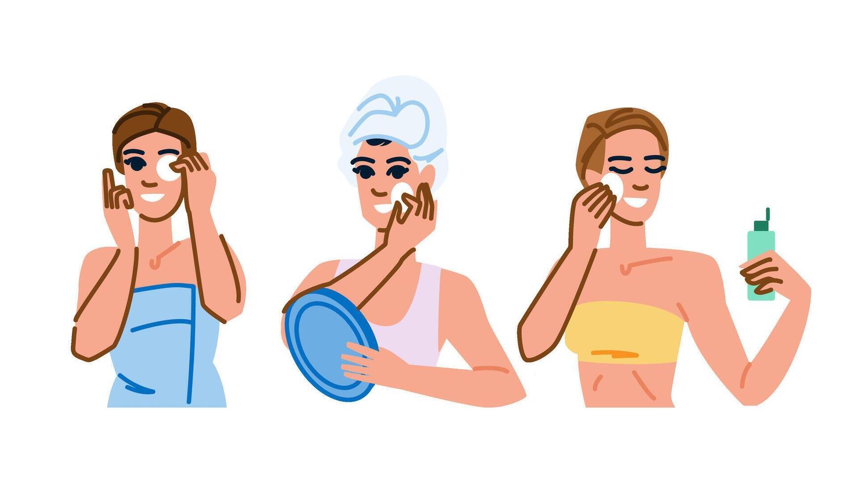 micellar makeup removal vector