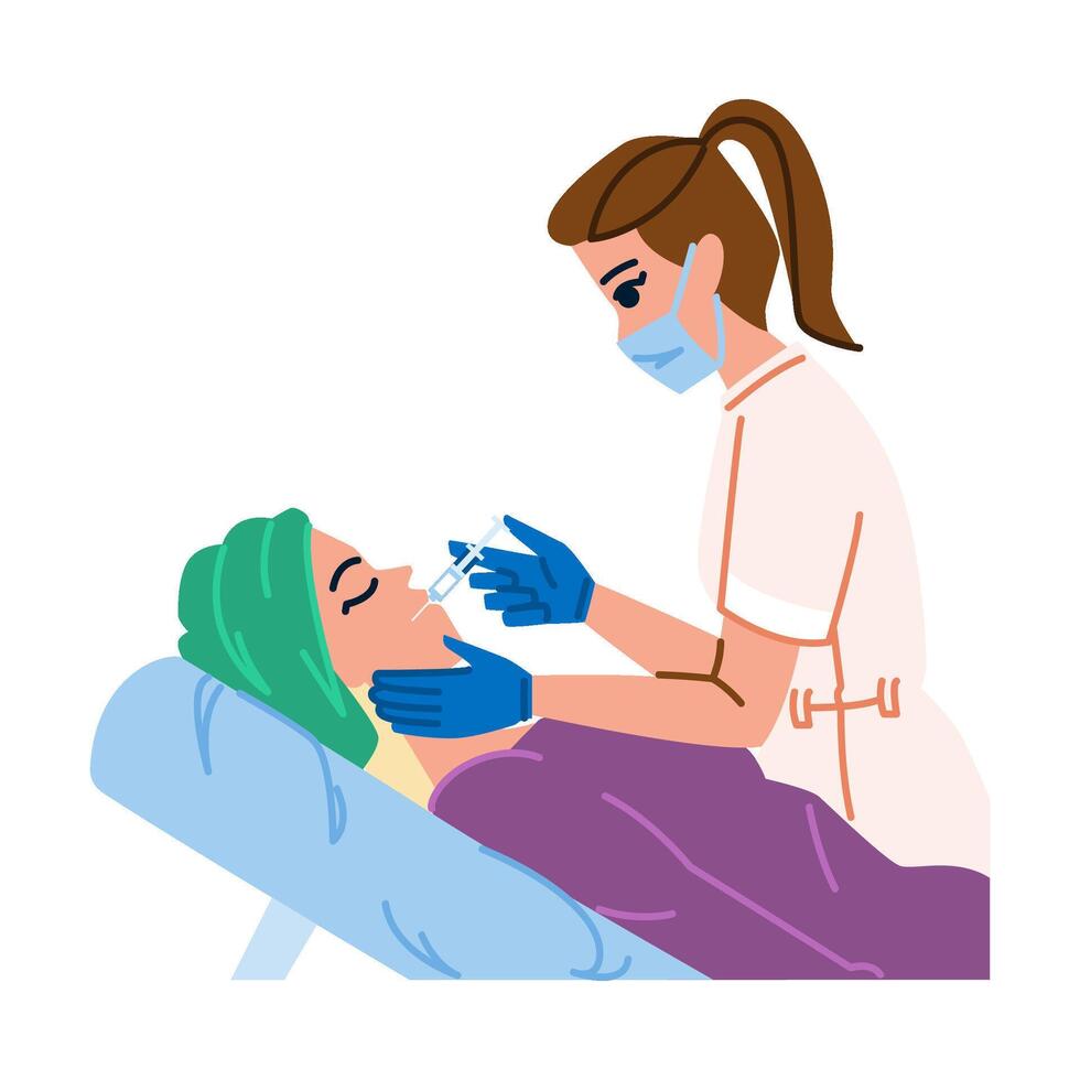 xeomin cosmetic injections vector