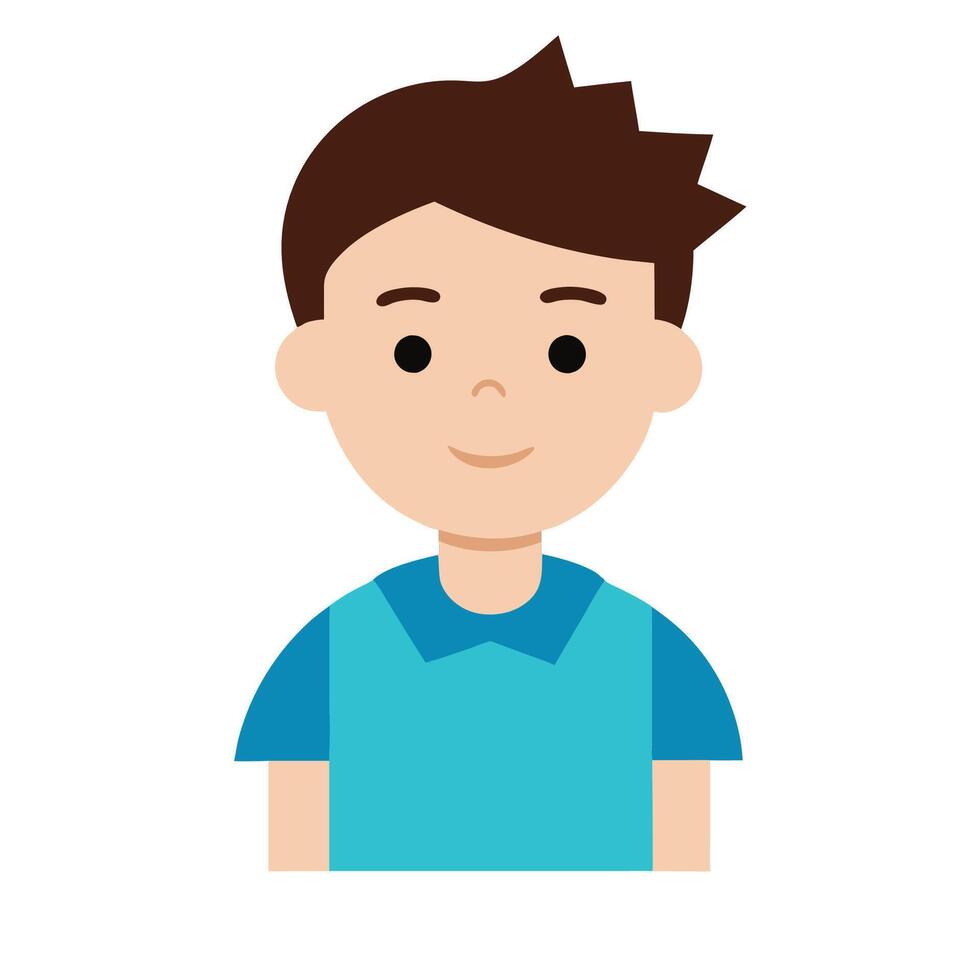 meritorious boy in formal dress vector