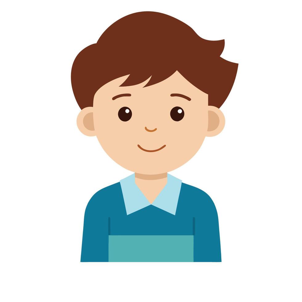 school boy in formal dress vector