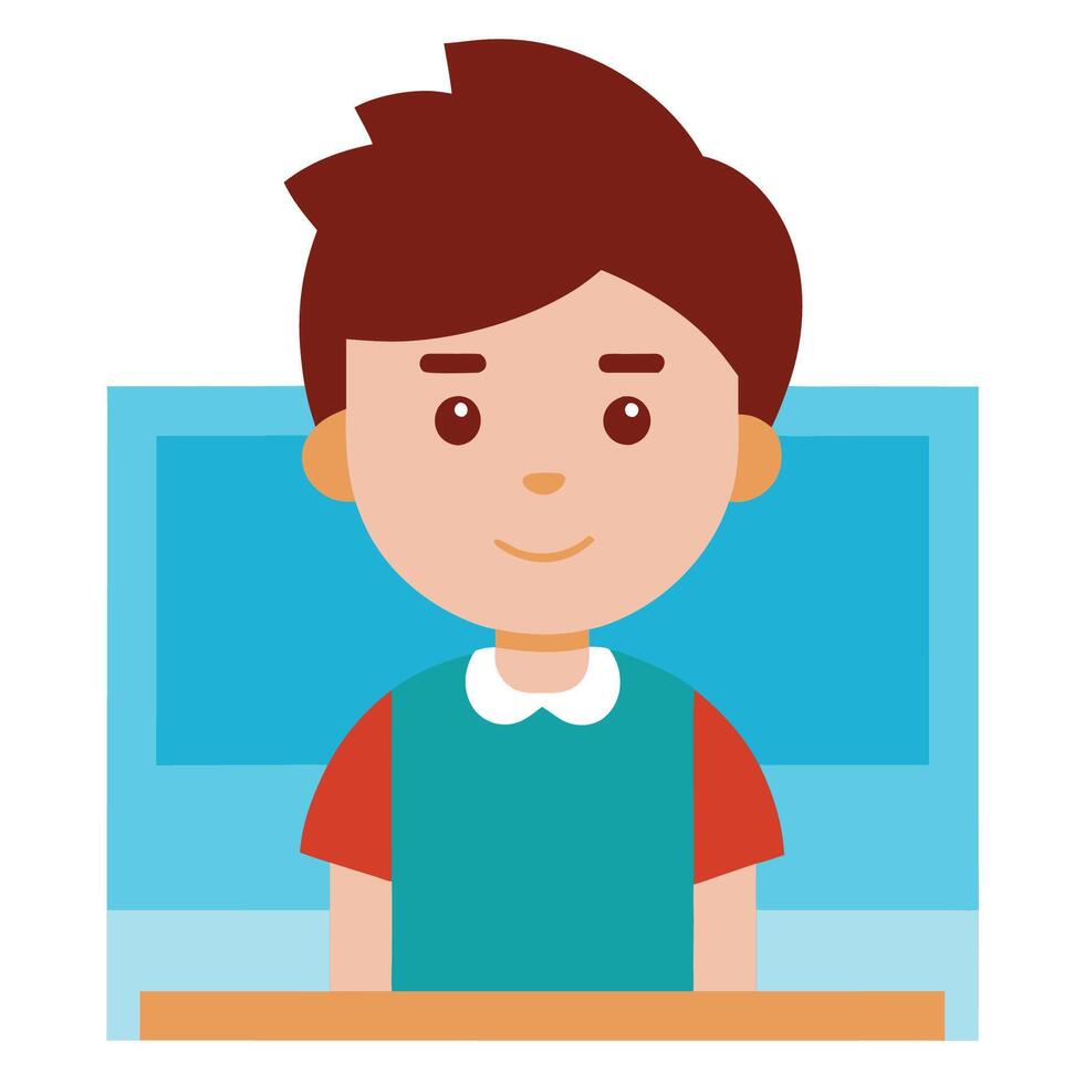 a boy in formal dress vector