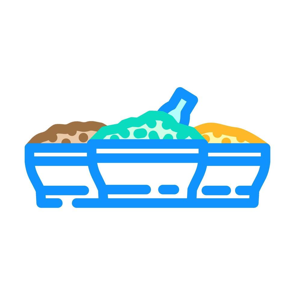 seeds vegan food color icon illustration vector