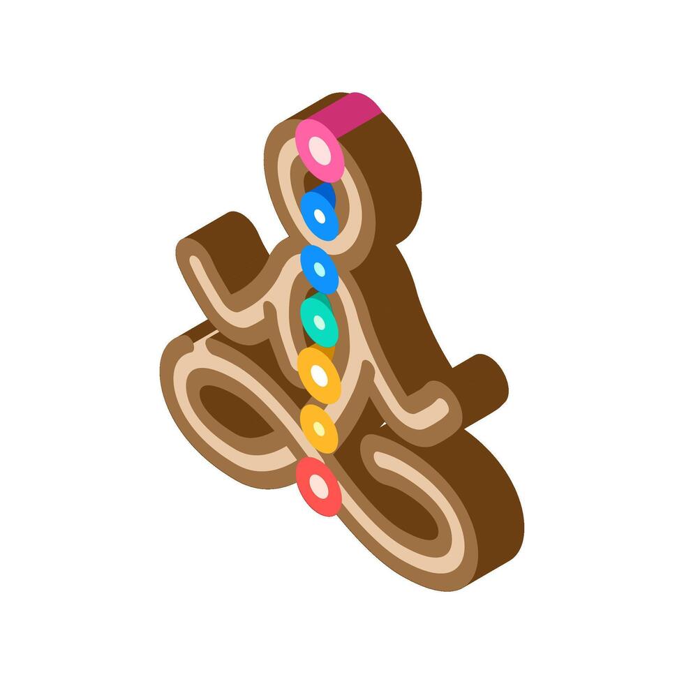 chakras ayurveda isometric icon illustration vector