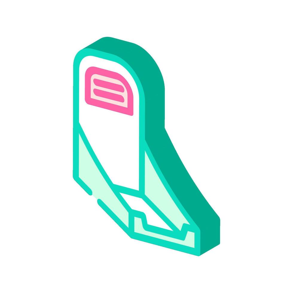 display box cardboard packaging isometric icon illustration vector