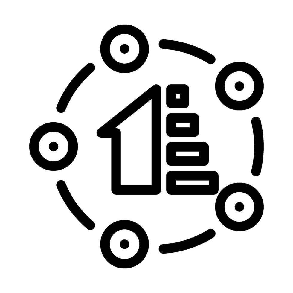 auditing energy conservation line icon illustration vector